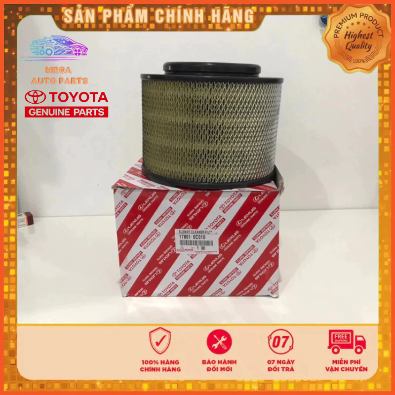 Lọc gió động cơ Toyota Innova , Fotuner . Mã 17802-0C010