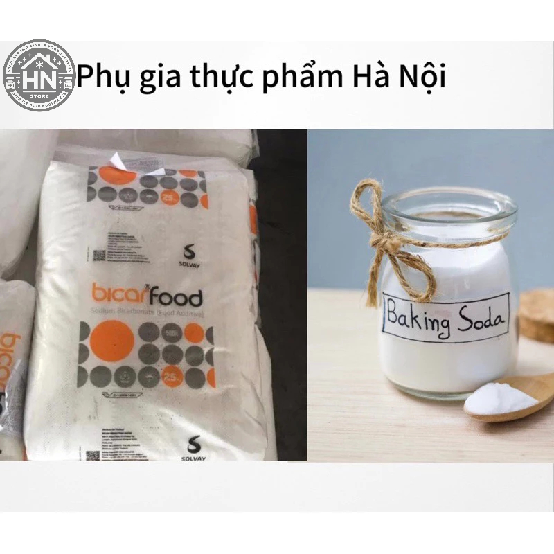 1kg Backing Soda dùng để tẩy rửa, làm trắng răng