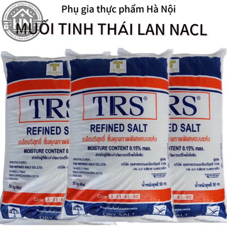 BAO 50kg MUỐI TINH KHIẾT THÁI LAN TRS NACL (REFINED SALT), XỬ LÝ NƯỚC THẢI, BẢO QUẢN THỰC PHẨM, XỬ LÝ NƯỚC HỒ BƠI