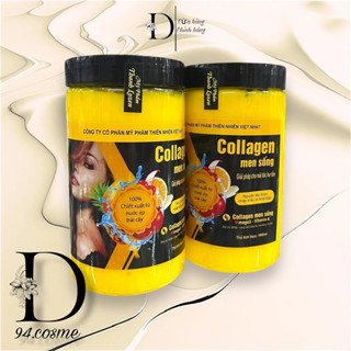  Collagen men sống collagen tươi ủ hấp tóc Omega3 Vitamin E 1000ml 