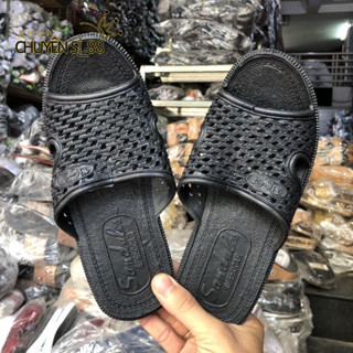 Dép Tổ Ong Đen Đi Trong Nhà, Nhà Tắm ,Văn Phòng , Ngoài Trời Chống Trơn Trượt Nhẹ Dễ Cọ Rửa 88300 SHOP CHUYÊN SỈ