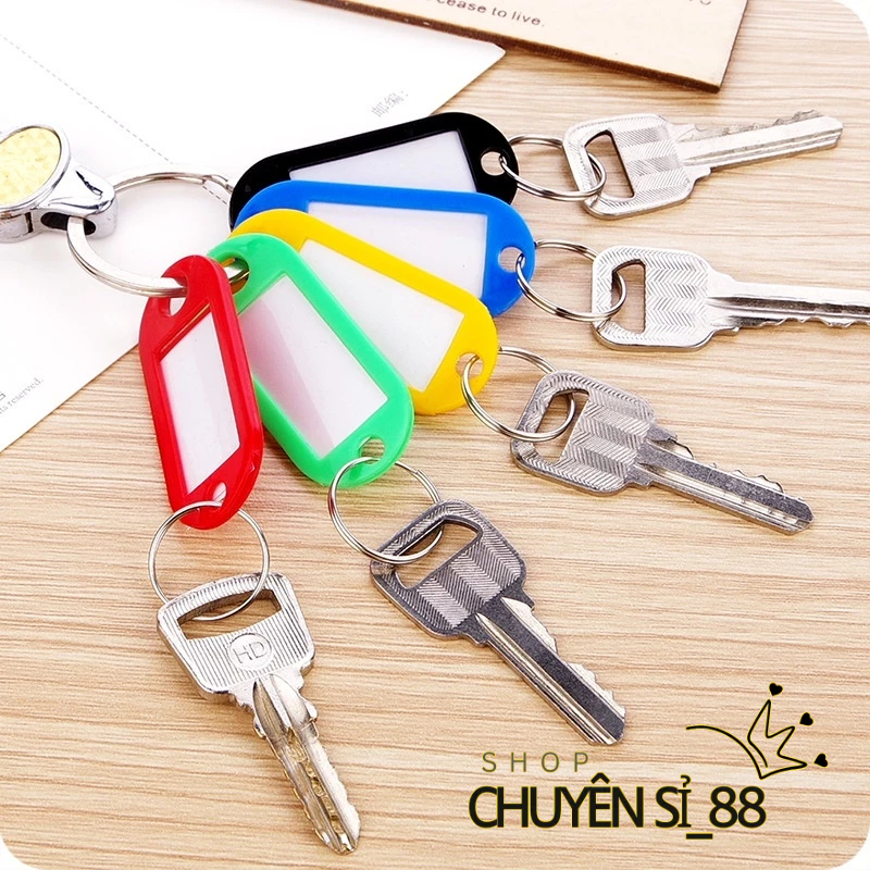 Thẻ Ghi Nhớ Gắn Móc Chìa Khóa, Thẻ Tag Treo Vali, Name Tag Tiện Dụng 88447 SHOP CHUYÊN SỈ