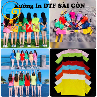 Áo thun trơn thời trang - áo đồng phục - áo gia đình - áo nhóm - áo trơn in nhiệt  , rẻ đẹp nhất  , hàng tận xưởng