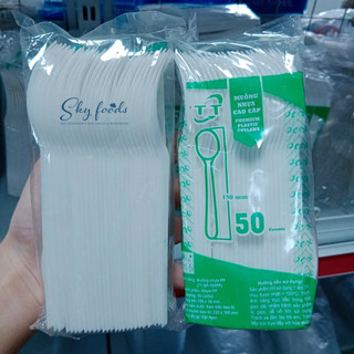 Set 50 Dĩa nhựa cao cấp