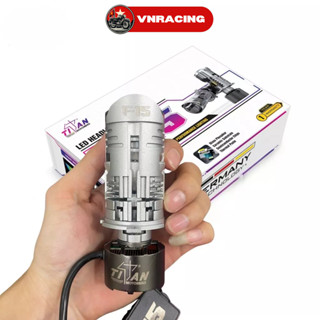 Bi Led Mini Titan F15 Công Suất 50W Nhiệt Màu 5500K Chân H4 Lắp Như Zin Bảo Hành Chính Hãng 12 Tháng