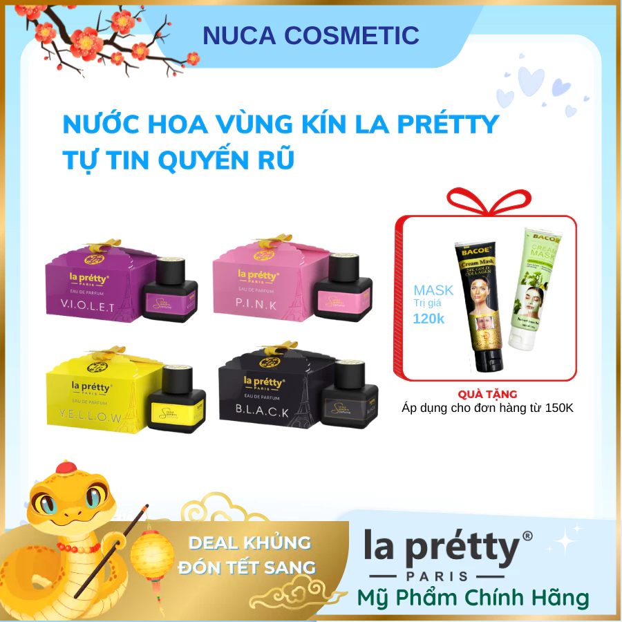 nước hoa vùng kín CAVINE 8ml
