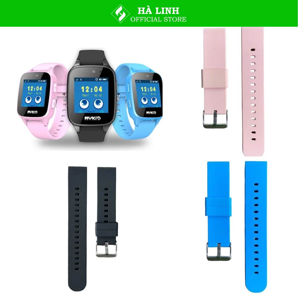 [MyKid B1 Viettel] Dây đeo thay thế đồng hồ MyKid B1 Viettel, chất liệu Silicon mềm dẻo dai, siêu bề