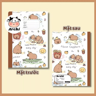 Vở kẻ ngang 120,  200 trang B5 học sinh ghi studygram lined notebook