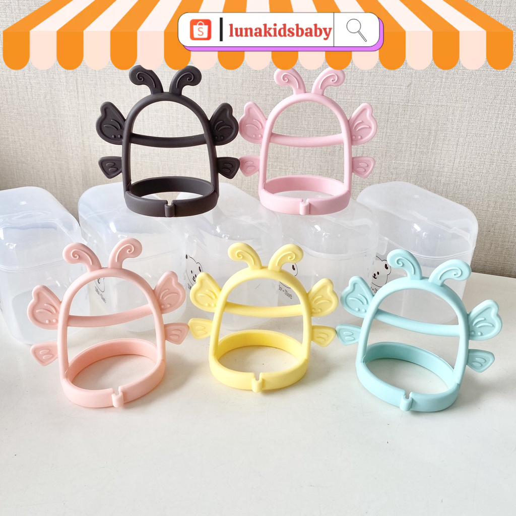 Gặm nướu cầm tay Bar Rot cho bé, chính hãng Bar Rot (tặng kèm hộp đựng)