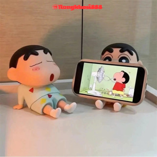 PVN62707 Dễ Thương Crayon Shin-chan Giá Đỡ Điện Thoại Di Động Hoạt Hình Để Bàn Đồ Trang Trí Quà Tặng Tiếp Liệu