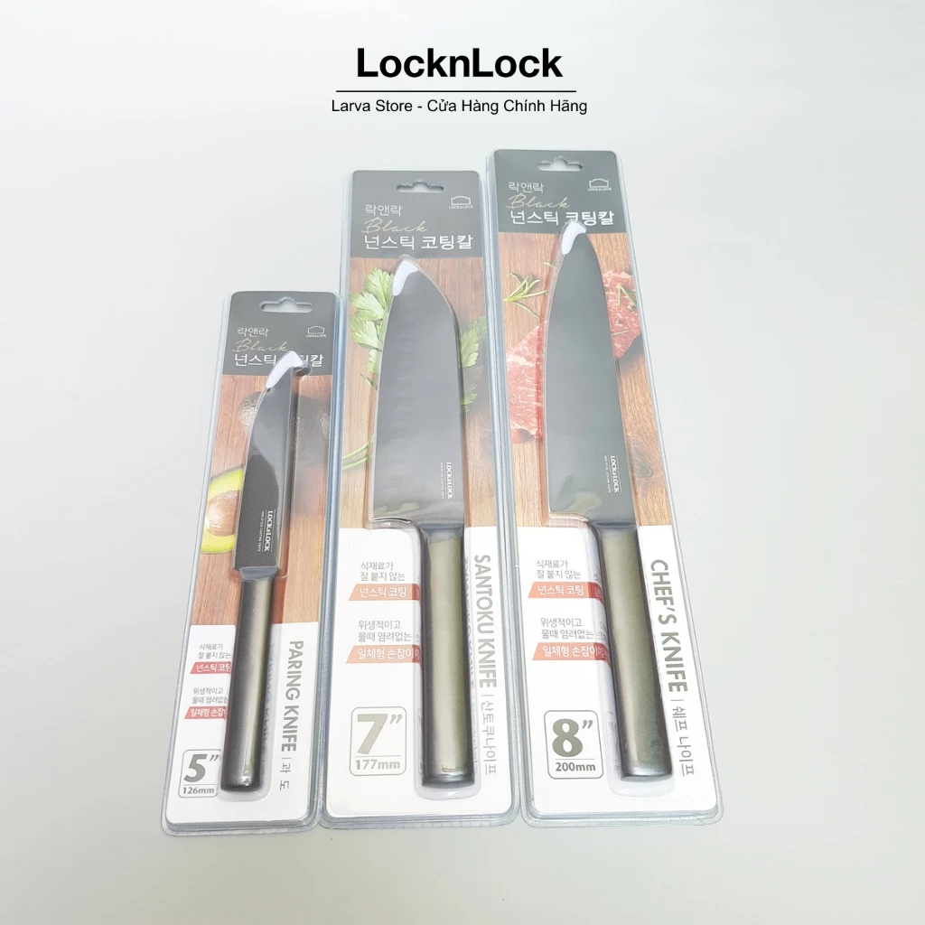 Dao Thái Gọt Phủ Chống Dính Lock&Lock CKK314 / CKK311 / CKK312
