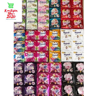   SX TẠI VN  GIÁ SỈ 1 Thùng 30 dây  360 gói  Nước xả vải Hygiene Thái Lan siêu đậm đặc  12 gói   1 dây  