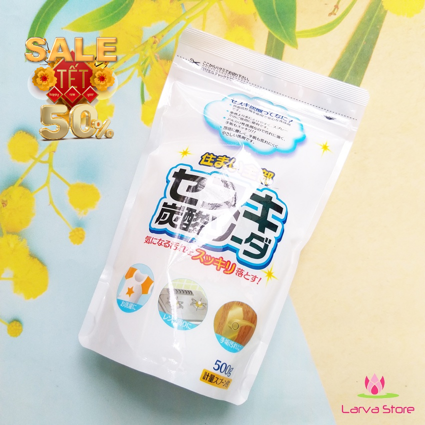 Bột Baking Soda Sesuki Rocket 500g hàng Nhật