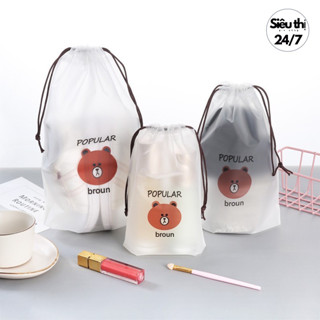 Túi Dây Rút Chống Nước Du Lịch Đựng Giày Dép, Đồ Dùng, Mỹ Phẩm 88129 sieu thị 24/7