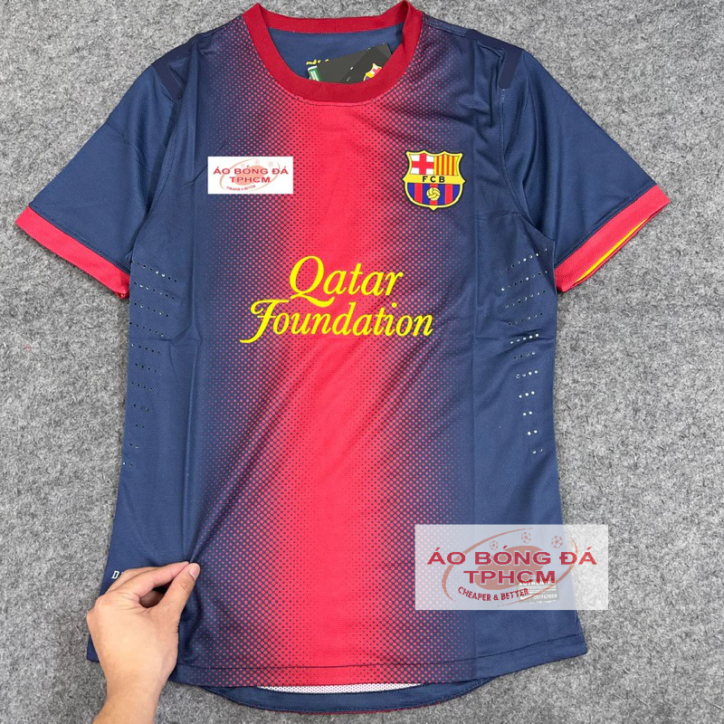 [Retro bản PLAYER].BARCA 12/13 formBody -  Áo Bóng Đá RETRO CLASSIC hàng Thái cao cấp - Retro.BARCA 