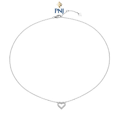 Dây cổ Bạc đính đá PNJSilver XMXMW060182