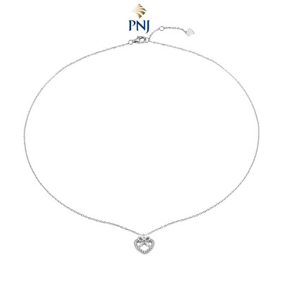 Dây cổ Bạc đính đá PNJSilver XMXMW060176