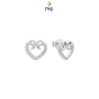 Bông tai Bạc đính đá PNJSilver XMXMW060247