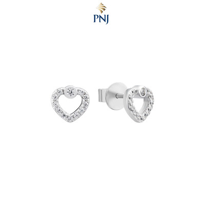Bông tai Bạc đính đá PNJSilver XMXMW060238