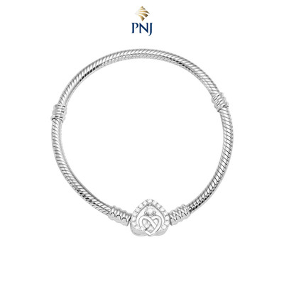 Lắc tay Bạc đính đá PNJSilver XMXMW060217