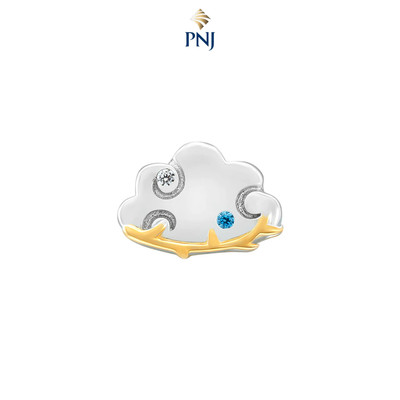Hạt Charm Bạc đính đá  STYLE By PNJ XMXMC060014