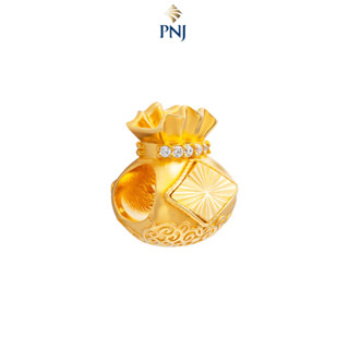 Hạt Charm Bạc đính đá PNJSilver hình túi tiền XMXMY060027