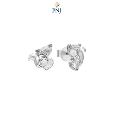 Bông tai Bạc đính đá PNJSilver XMXMW060231
