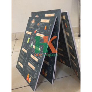 In Menu, biển báo, tranh ảnh... Bồi Formex chống nước(gửi file trước khi đặt)