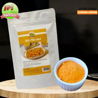  Bột phô mai lắc Ngô Chiên Khoai tây Chiên vị truyền thống Hmfoods gói 100gr - thơm ngon béo ngậy màu đậm 