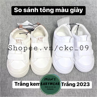 Giày trắng cho bé HM auth (SẴN như phân loại)