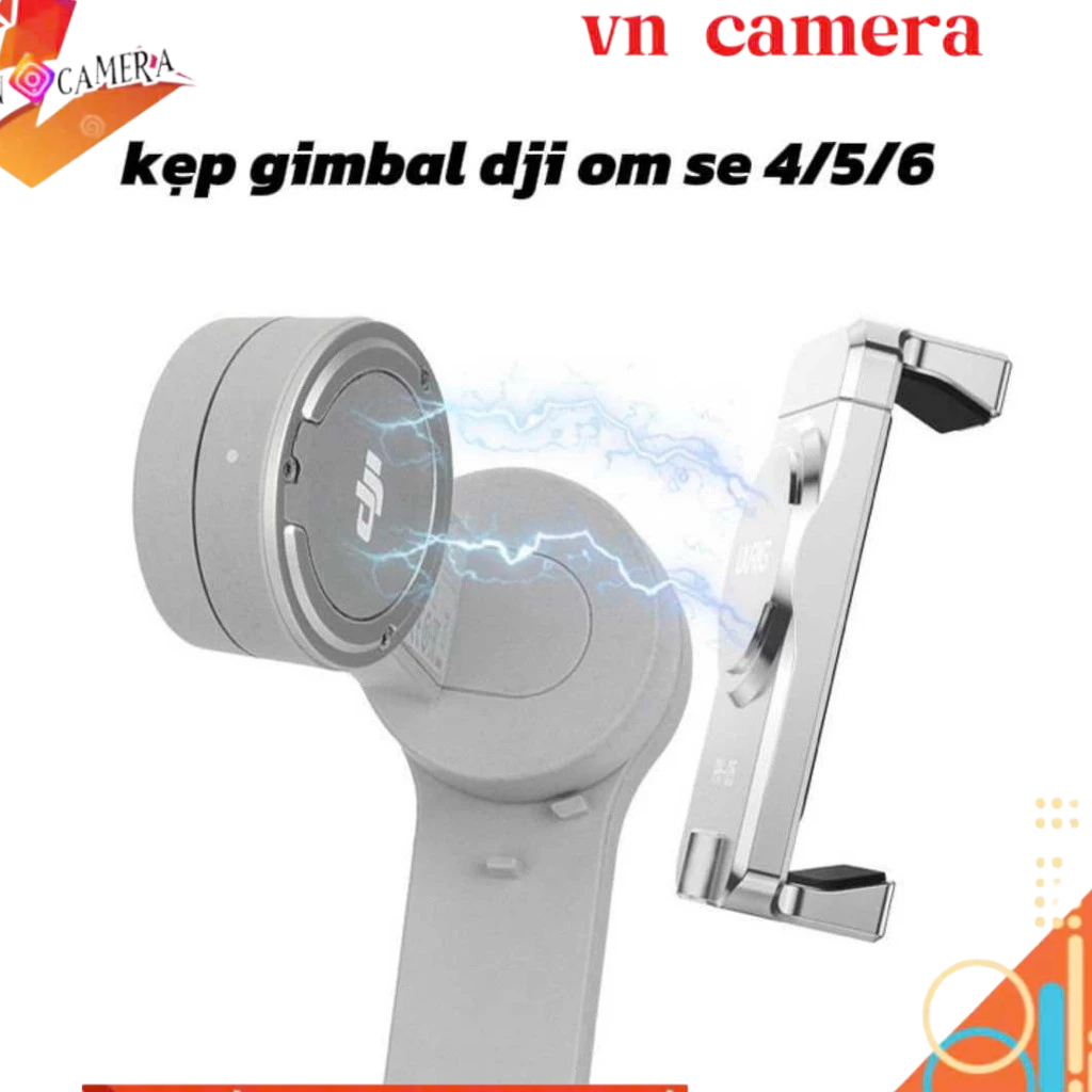 kẹp gimbal từ tính cho dji om se 4 5 6 7 8 DÙNG ĐƯỢC phụ kiện kẹp gimbal dji om 3