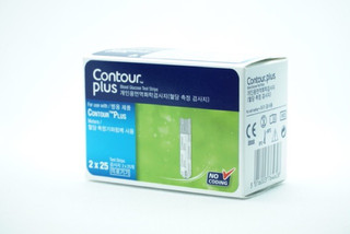 Que thử đường huyết CONTOUR PLUS (hộp 50 que/2 lọ)/