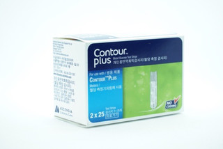 Que thử đường huyết CONTOUR PLUS (hộp 50 que/2 lọ)/