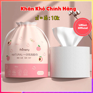  Khăn lau mặt dùng 1 lần Aninerry chính hãng khăn lau mặt 40 miếng P0378 