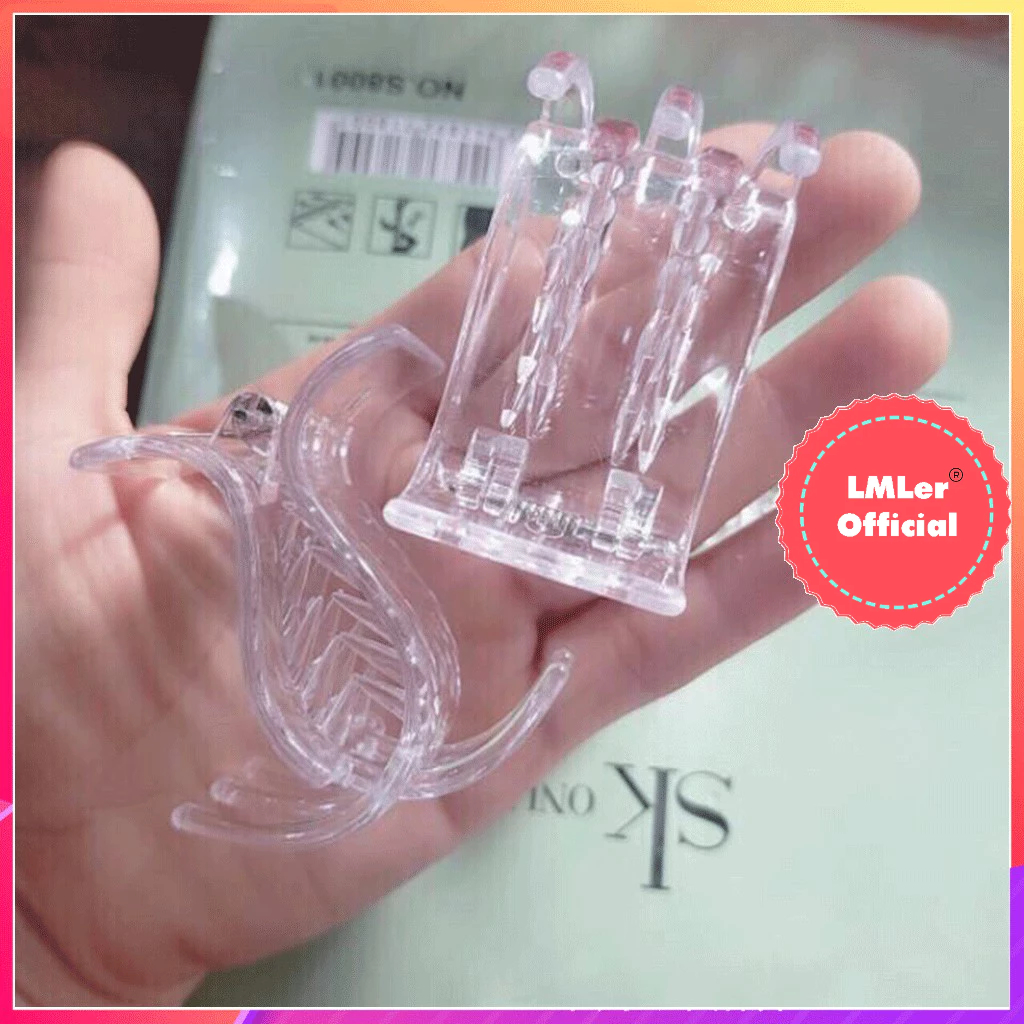 Combo 12 Kẹp tóc càng cua trong suốt Cao Cấp 3 Răng 5 Răng P0216