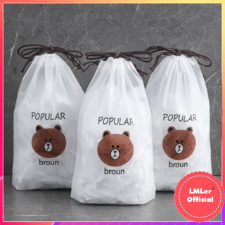 (Bán buôn sỉ) Màng bọc thực phẩm 100 túi gấu P0401