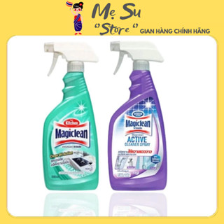 Xịt tẩy rửa nhà vệ sinh, nhà bếp Magiclean Thái Lan 500ml đánh bay cặn canxi, dầu mỡ dễ dàng