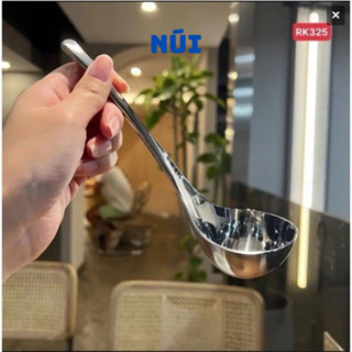 Muôi Muỗng Múc Canh Inox 304 đầu tròn siêu dày dặn và xịn đẹp OYTTON OYT-AL325MC