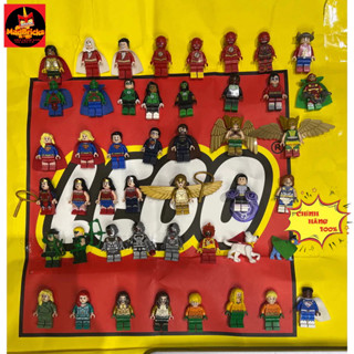 (LEGO DC COMICS) CÁC NHÂN VẬT LEGO SIÊU ANH HÙNG TRONG LIÊN MINH CÔNG LÝ