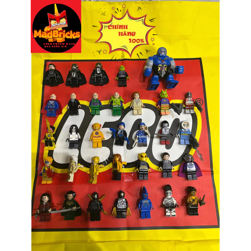 (LEGO DC COMICS) CÁC NHÂN VẬT LEGO SIÊU ÁC NHÂN TRONG VŨ TRỤ DC