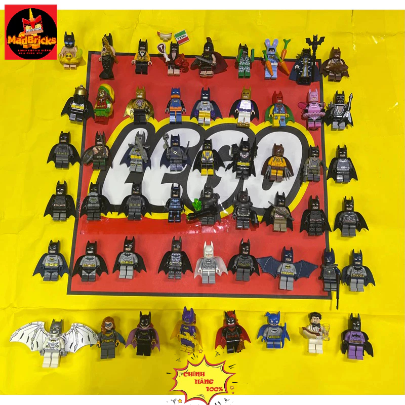 (LEGO DC COMICS) NHÂN VẬT LEGO CÁC BỘ SUIT CỦA BATMAN