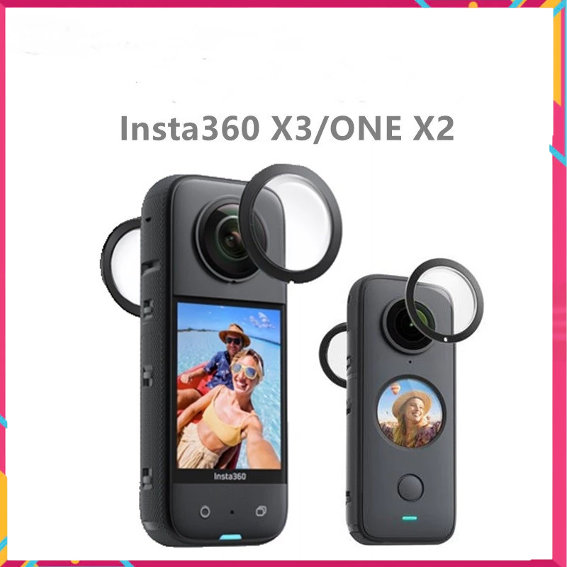 Dành Cho Insta360 X3 Bảo Vệ Ống Kính Bảo Vệ Cho Insta 360 X 3 / ONEX2 Phụ Kiện camera
