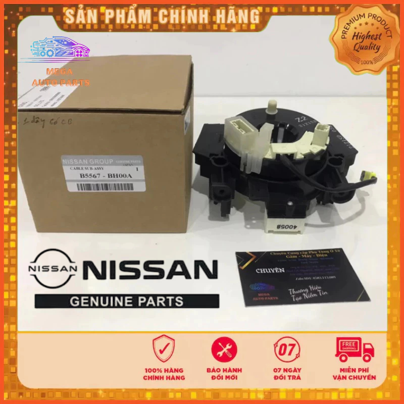 Cuộn cáp còi Nissan Quashqai (J10) 2006-2013