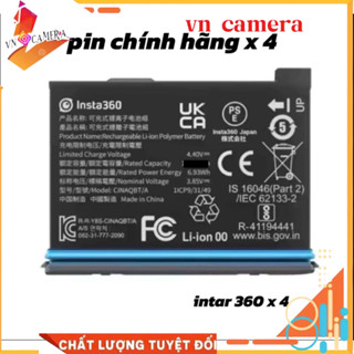  pin instar 360 x 4 chính hãng  pin máy quay instar 360 x4 