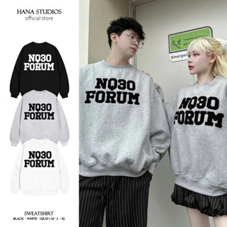 Áo Sweater Nỉ Bông Nam Nữ Trơn Form Rộng Cotton Unisex, Áo Khoác Hoodie Hana Oversize Trend Thu Đông - NQ300