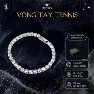 Vòng tay nam nữ Mercury Tennis - Trang sức, Phụ kiện thời trang Unisex - Thiết kế đá Cz lấp lánh
