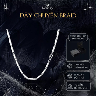 Dây chuyền nam/nữ Mercury Braid - Trang sức, Phụ kiện thời trang Unisex - Thiết kế Basic, cá tính