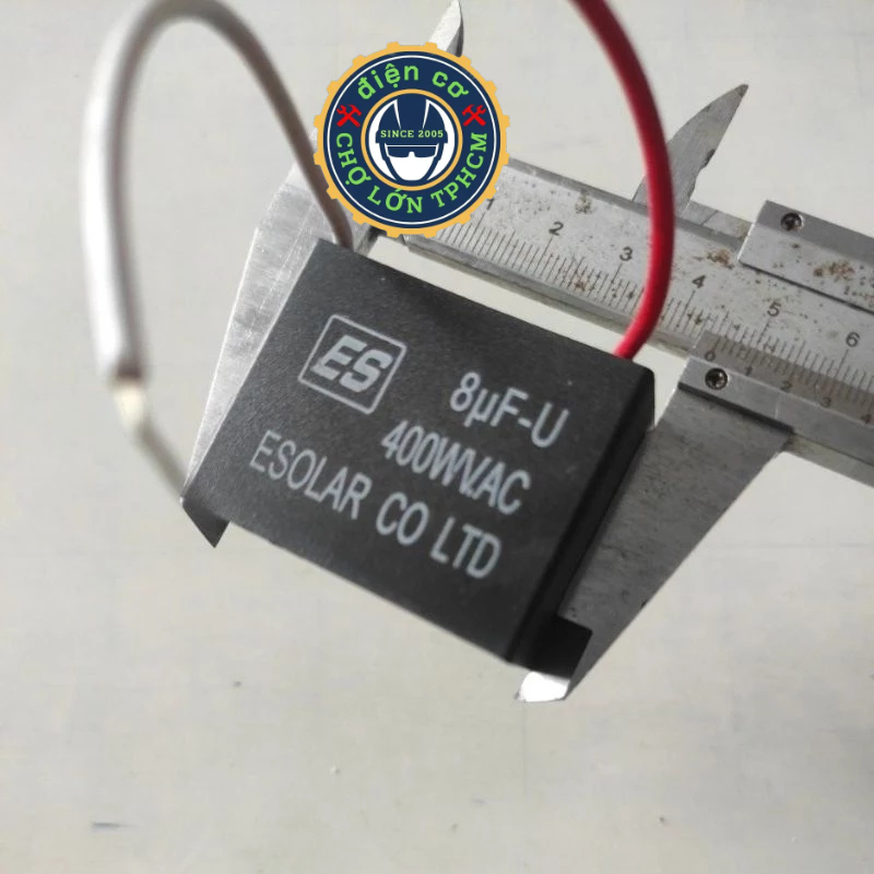 combo 2 capa vuông 8uf - 400v ( tụ điện 8uf - 400v )