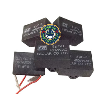 combo 2 capa vuông 8uf - 400v ( tụ điện 8uf - 400v )