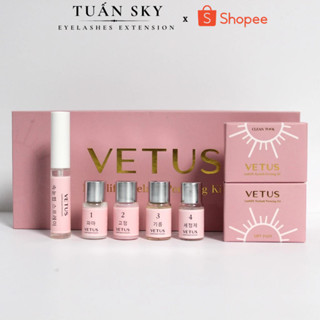 Set uốn mi VETUS chính hãng - Bộ kit uốn mi collagen eyelash 3D-6D Hàn Quốc_Dụng cụ nối mi TUẤN SKY